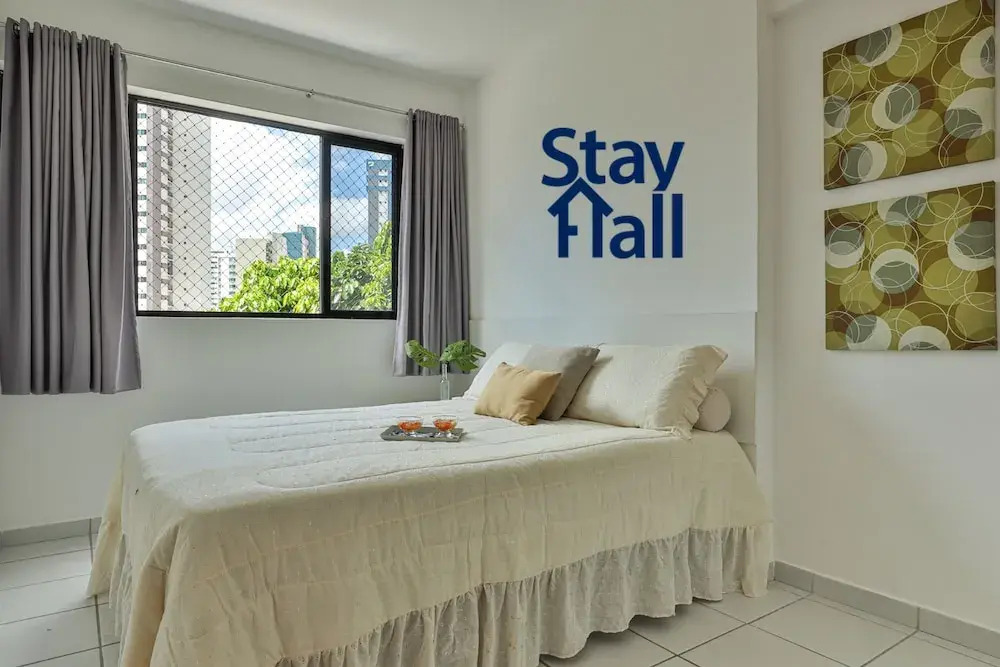 Flat 206 no Parque da Jaqueira-SH032