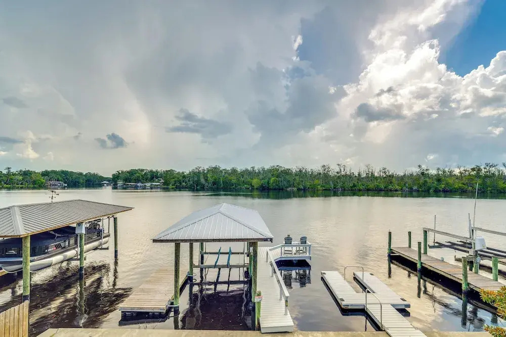 Private Dock & Water Views! Homosassa Retreat