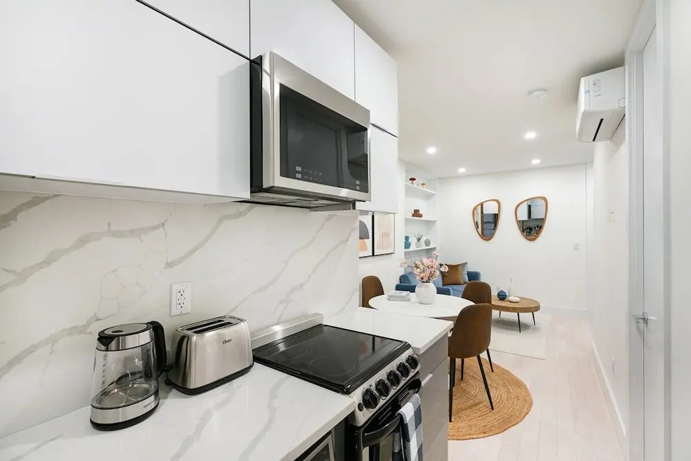 48-3rw Brand New 1BR Prime Hells Kitchen - W D