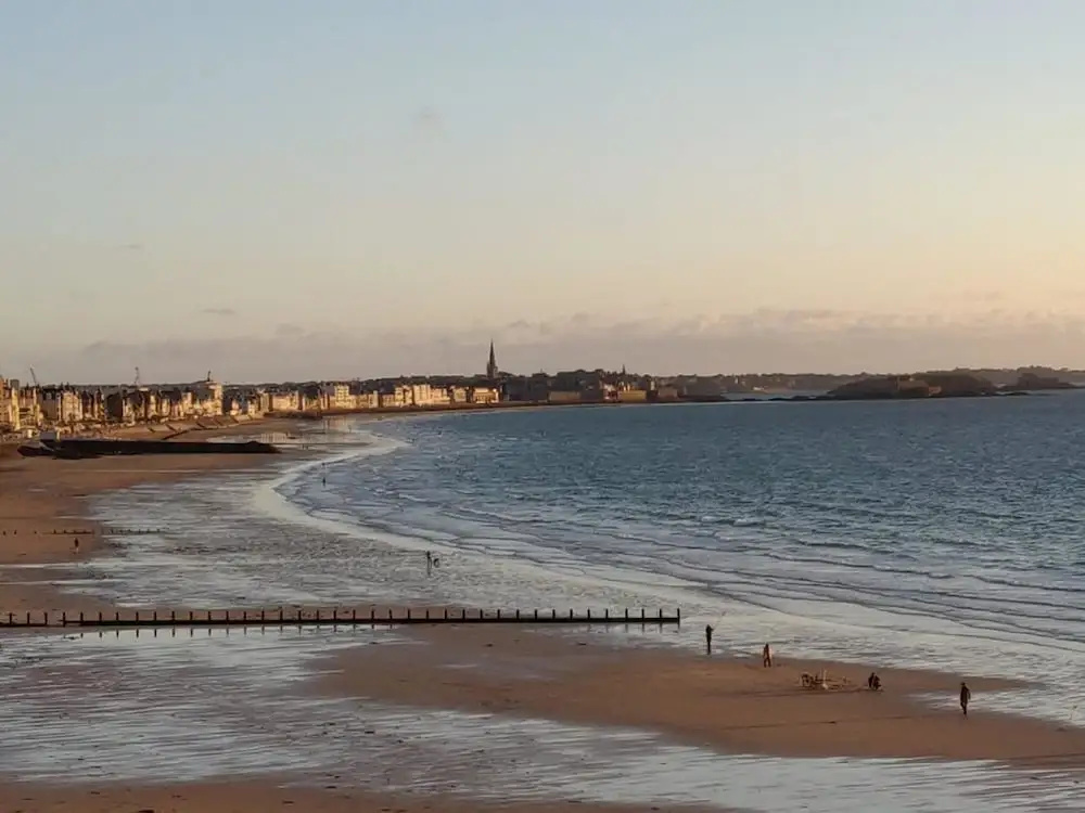 Apartment With 2 Bedrooms in Saint-malo, With Wonderful sea View, Furnished Balcony and Wifi