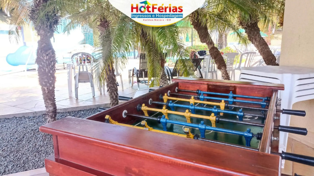Apartamento em Caldas Novas, Flat a 200m do DiRoma Acqua Park e 500m do centro - HotFérias