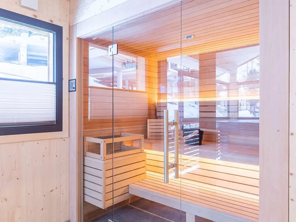 Inviting Chalet With Indoor Sauna