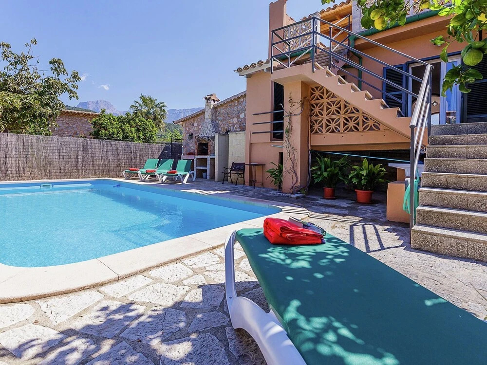 Between Soller and Port de Soller you Will Find This House With Private Pool