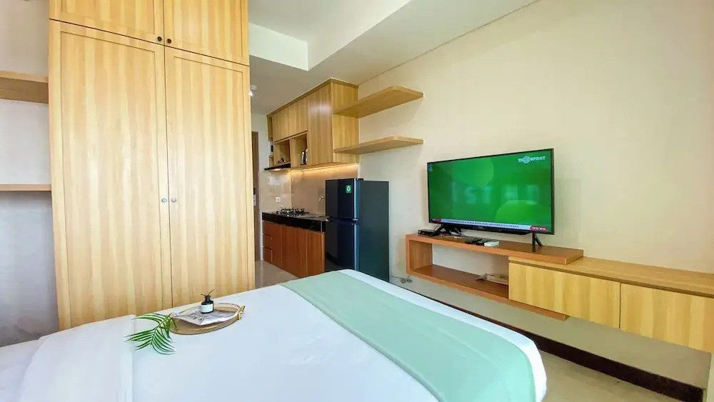Relaxing and Homey Studio Apartment at B Residence