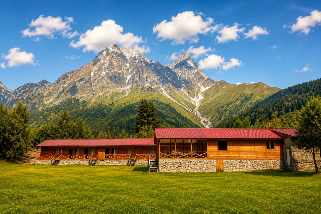 Отель Ushba Hill Panoramic Lodge Becho