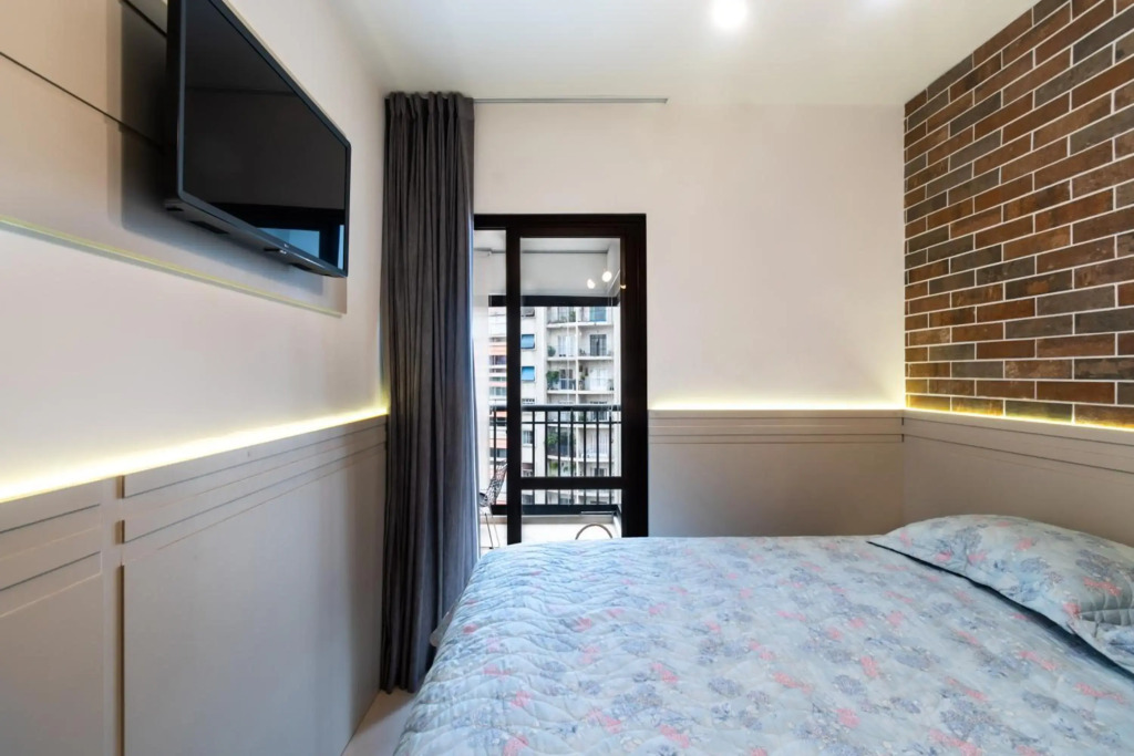 7 Aptos Premium Decorados 2 Qtos Suíte e 1 Qto Vista Panorâmica Varanda Piscina Academia Garagem WiFi Perto do Metrô SP