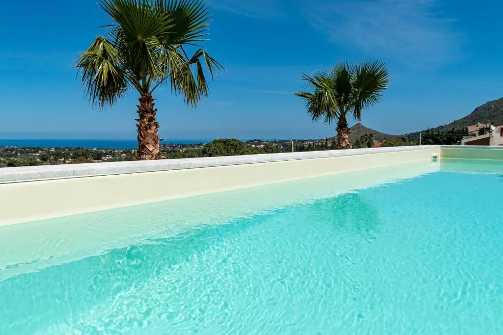 Villa Bellacosa con Piscina Privata vista mare