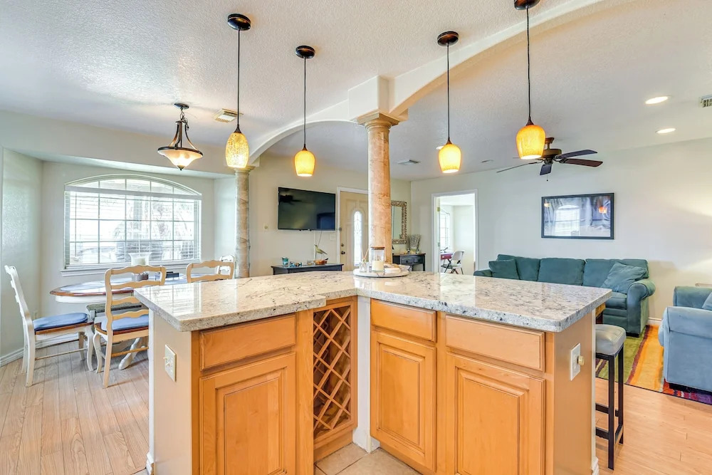 Intracoastal Views & Deck: Surfside Beach Home