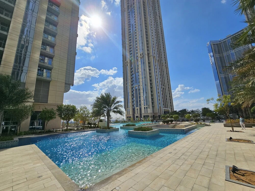 WelHome - Cozy 1BR Apt. in Al Habtoor City Partial Sea View