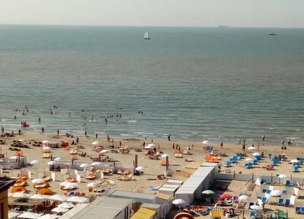 Apartment in Blankenberge with Sea Views