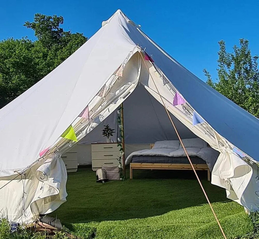 5 Meter Bell Tent - Up to 5 Persons Glamping 17