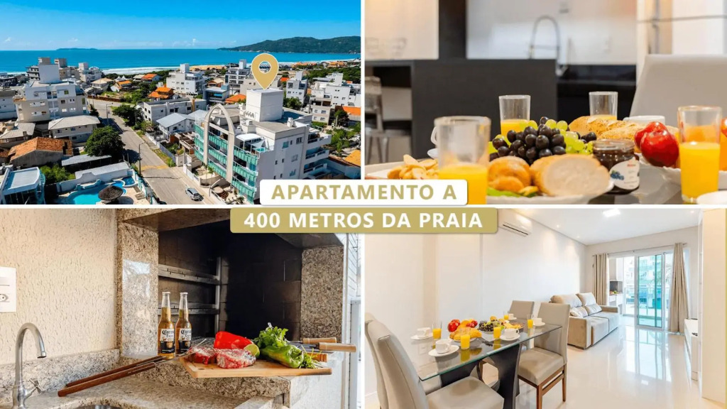 Lindo Apto para familias a 200mts da Praia de Mariscal - 2 dorms 6 pessoas