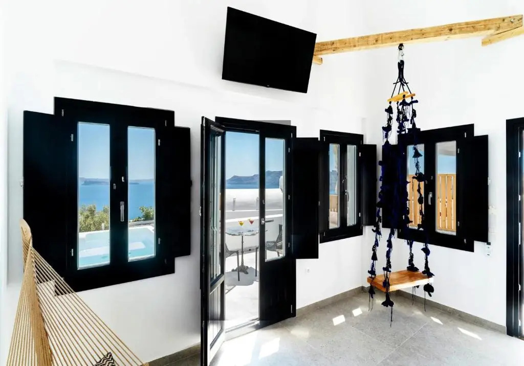 Amazing Santorini Villa Blue Horizon Villa 1 Bedroom Outdoor Plunge Pool