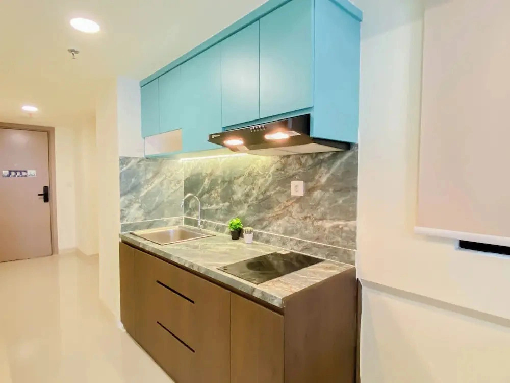 Comfy And Nice Cyan 2Br At Apartemen Meikarta District 1