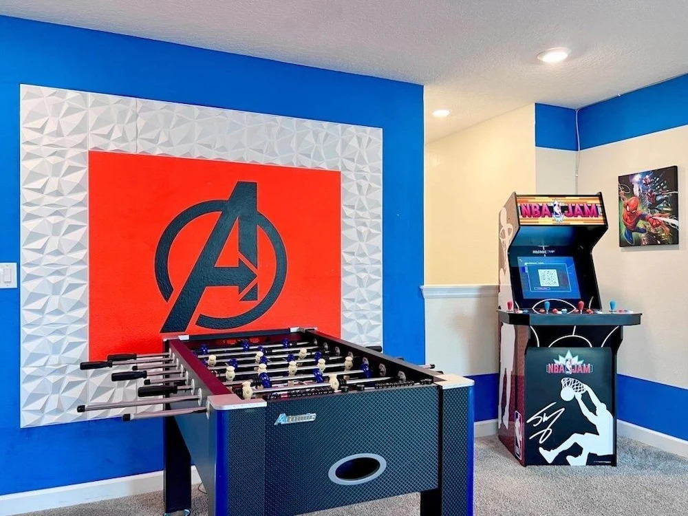 Spacious Home with Fun Decore and Game Room-4544TB
