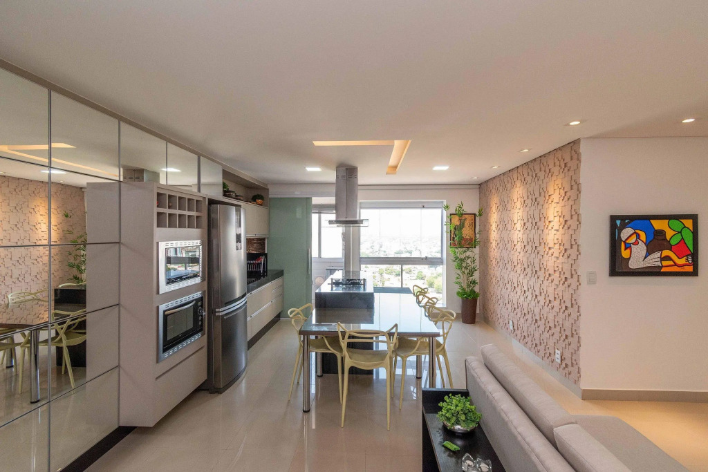 Elegante apartamento de 2 quartos no Setor Bueno - Andar Alto - Ed. The Expression - TH2202