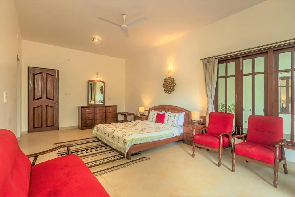 SaffronStays Ananya, Karjat - pet-friendly pool villa with a party deck and games