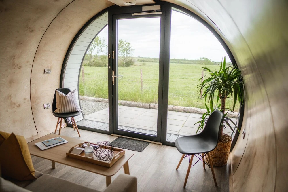 Black Knowe, Luxury Glamping, Ballycastle