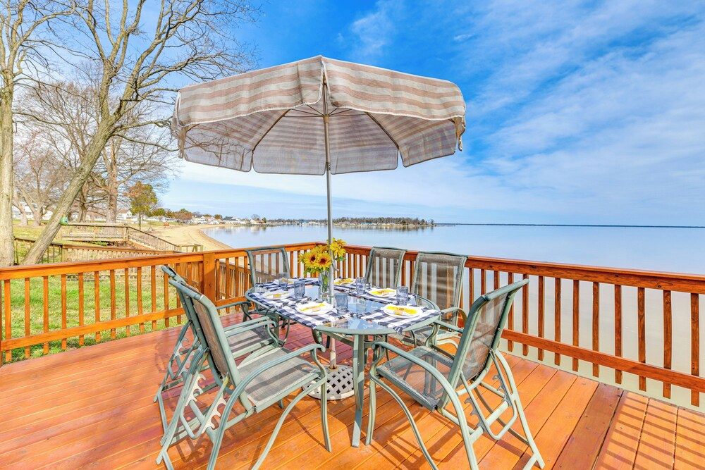 Riverfront Colonial Beach Home w/ Private Beach!