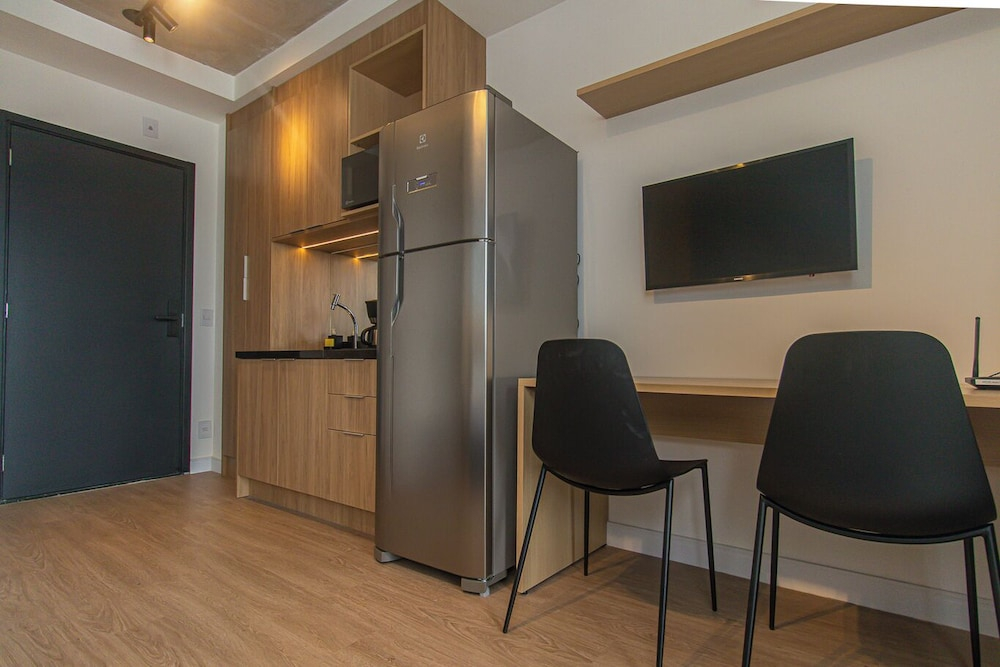 Loft Pet Friendly com Academia a 450m do Metr