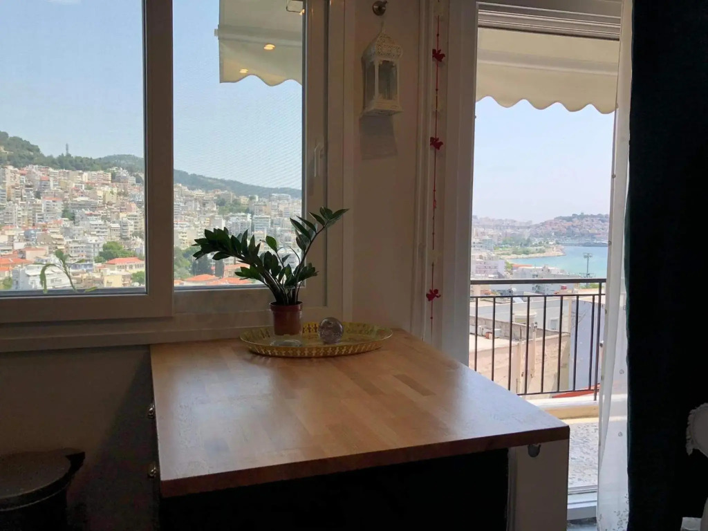 Sea and Castle Panoramic View