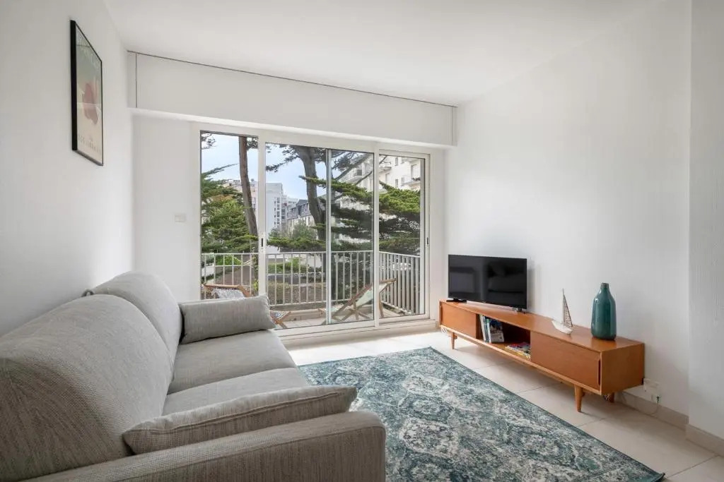 Bienvenue a Pornichet dans cet appartement vue mer