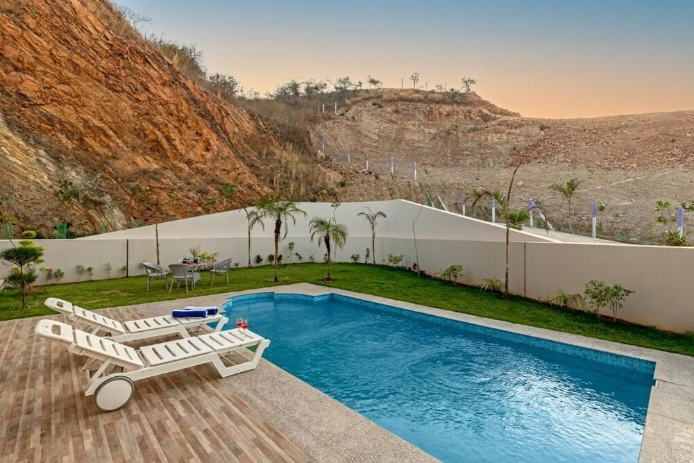 ELIVAAS Shourya Eden Luxe 3BHK Villa with Pvt Pool, Udaipur