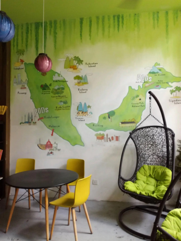 PODs The Backpackers Home & Cafe, Kuala Lumpur