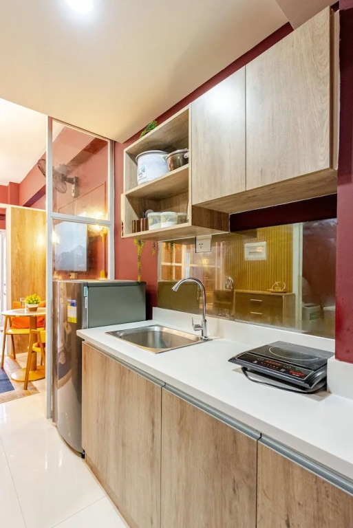 Modern Studio Poolside Balcony Near Mactan Airport