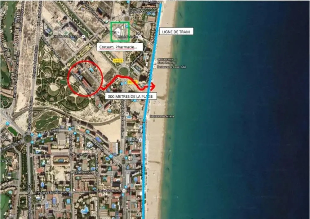 Apartment With one Bedroom in Alicante, With Wonderful Lake View, Priv