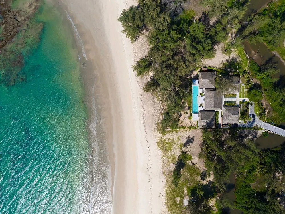 Luxury Beachfront Villa Phuket Private Pool Full Staff At Natai Beach