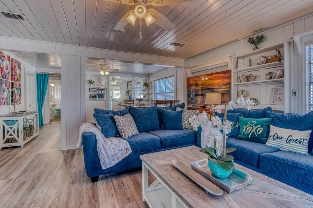 The Cotton Candy Beach House 3 Bedroom Cottage by Redawning