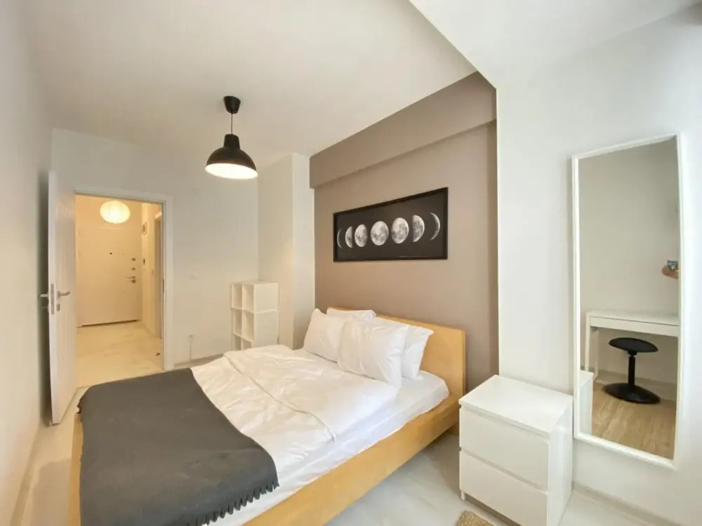 Lovely Flat With Balcony Near Metro in Eyupsultan