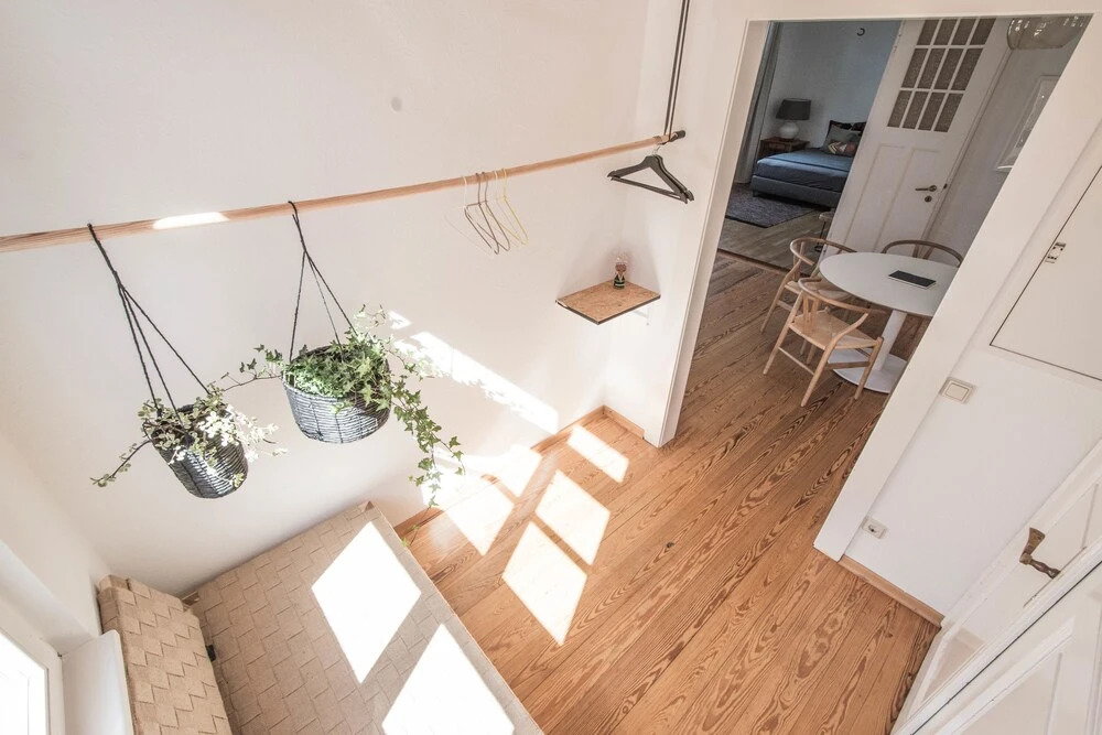 Modern design im klassischem Altbau