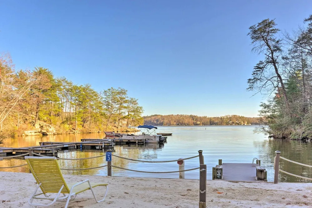 Lake Lure Log Cabin w/ Grill, Near Hiking