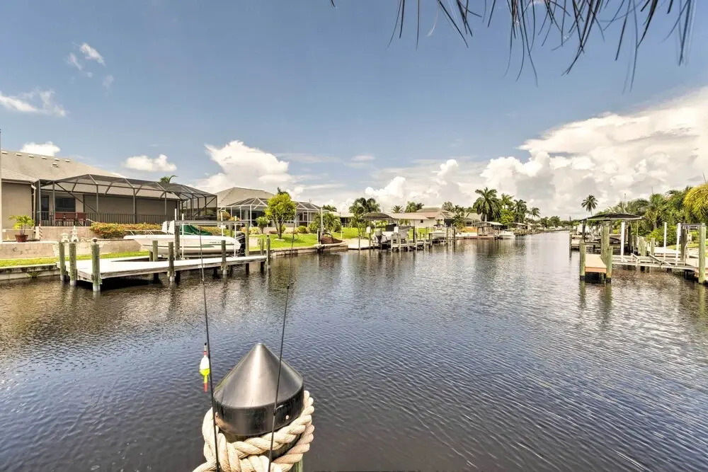 Private Pool: Waterfront Cape Coral Home!