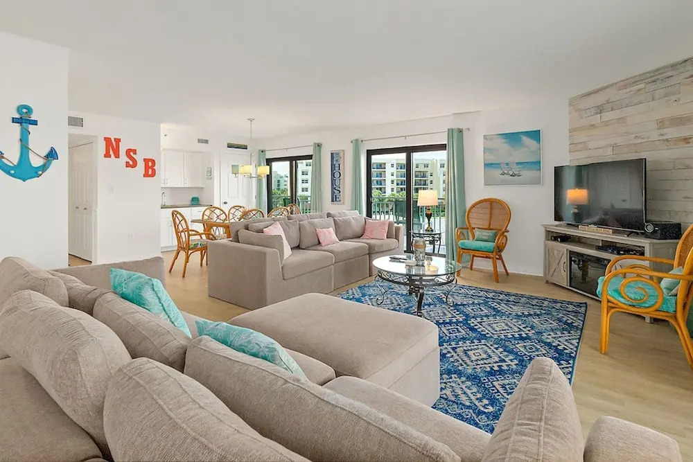 Oceanview 3 Bedroom Condo New Smyrna Beach FL