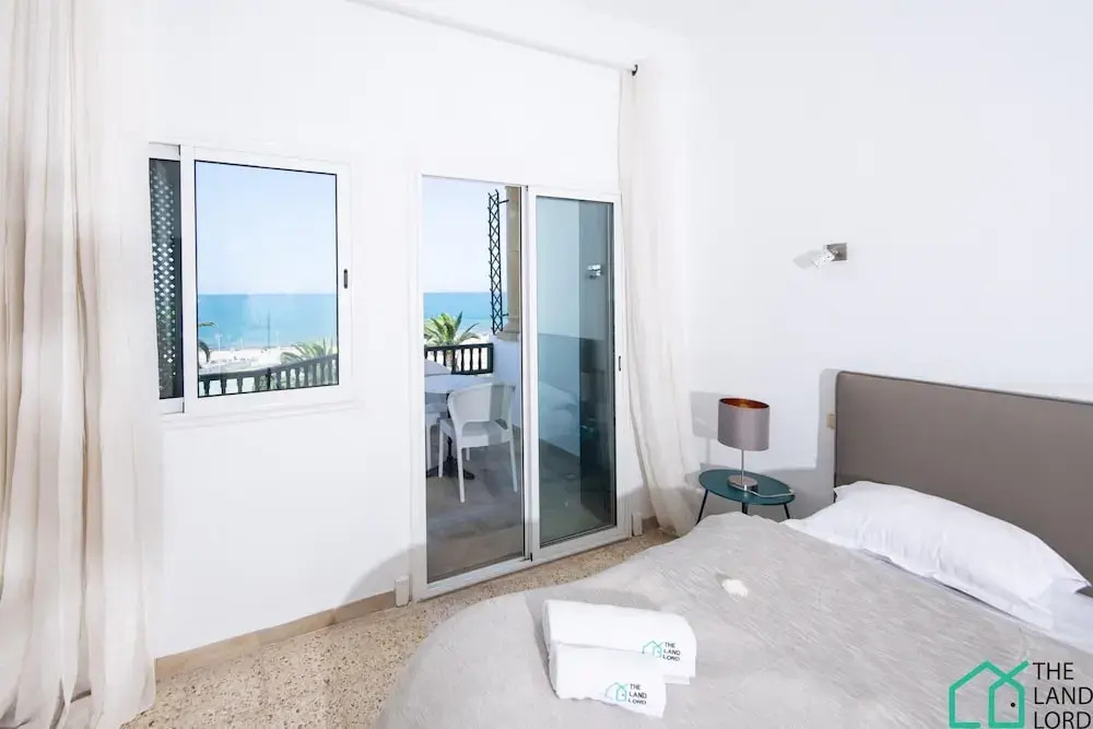 The Perfect View 2bds apt in Heart of Marsa Plage