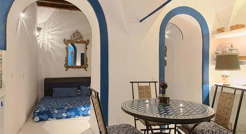 blue house