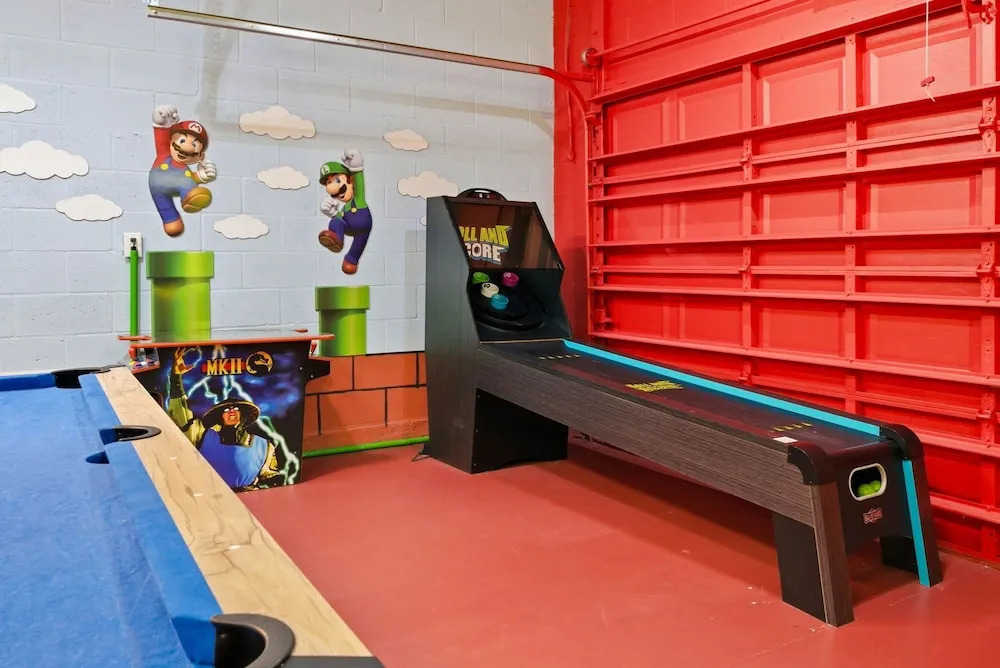 Chic Orlando Escape Game Room Theme Beds Pool