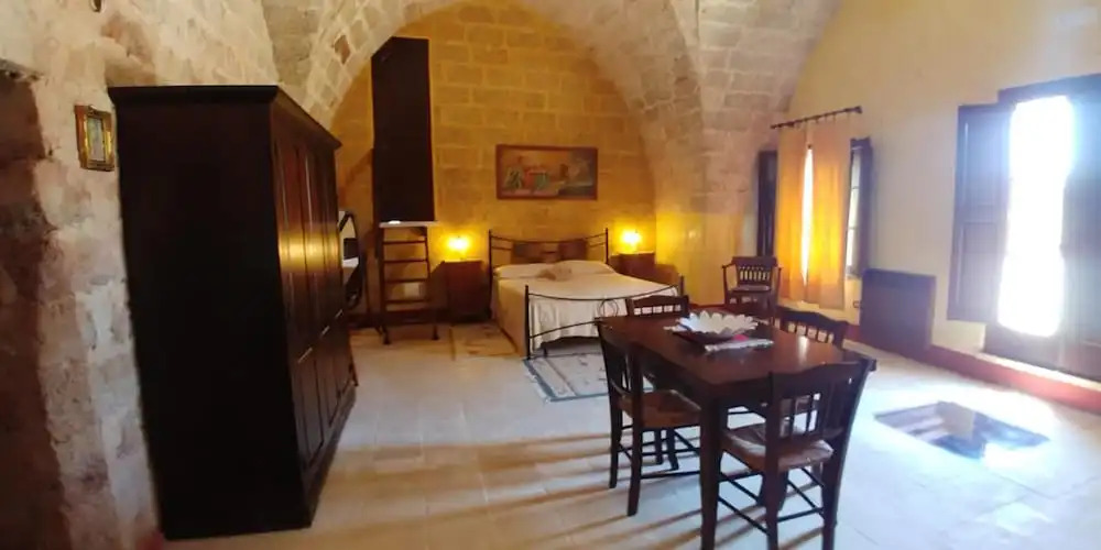 Studio In Sannicola With Furnished Terrace And Wifi 3 Km From The Beach