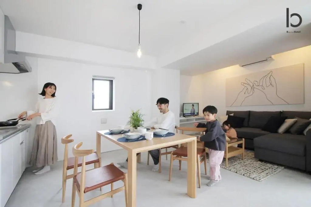 b hotel Heiwaodori 201 - New Apt in Famous Hiroshima Dori Max 6p