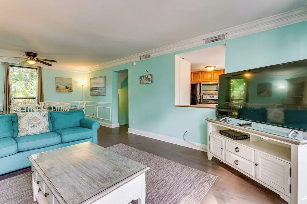 Walk to Beach: Peaceful Hilton Head Island Condo