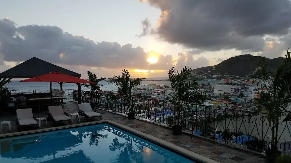 Apartment With 4 Bedrooms in Philipsburg, With Wonderful sea View, Pool Access, Furnished Terrace