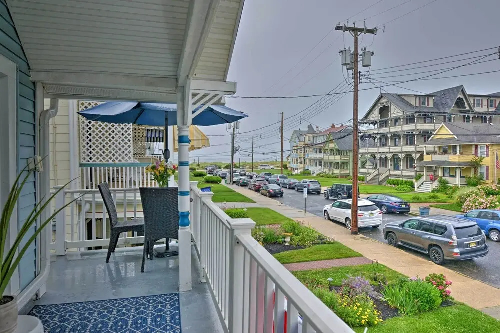 Ocean Grove Apt. w/ Balcony: 1 Block to the Beach!