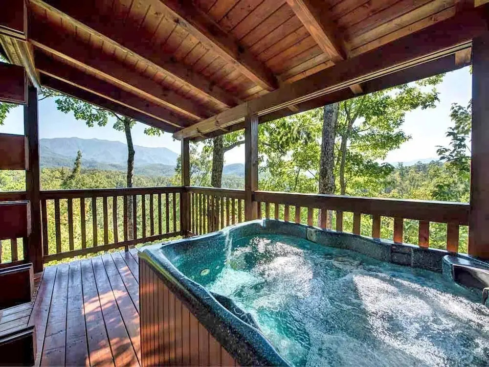 Breathtaking View 1 Bedroom Home with Hot Tub