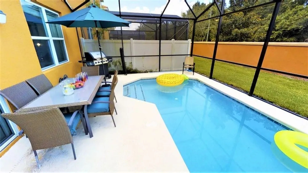 Cozy 4BR Villa w Private Pool Spa Near Disney
