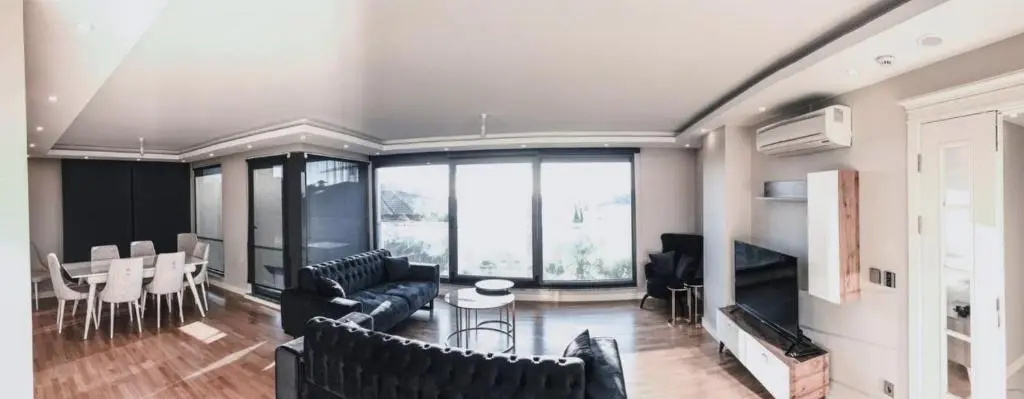 Full Bosphorus view new 3 bedroom apartment beside Çamlıktepe Park in famous Uskudar on the Asian side of Istanbul