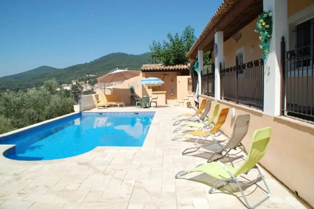 Villa With 3 Bedrooms in Callas, With Wonderful Mountain View, Private