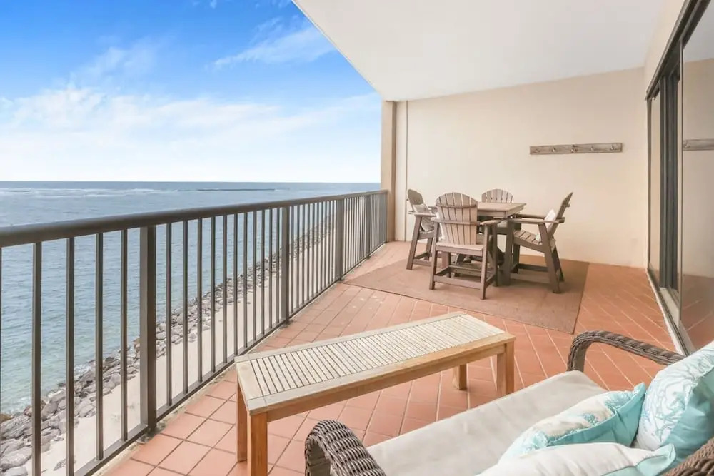 Grand Pointe 502- Gulf-front Water on 2 Sides TWO Bedrooms 2 Baths 5th Floor